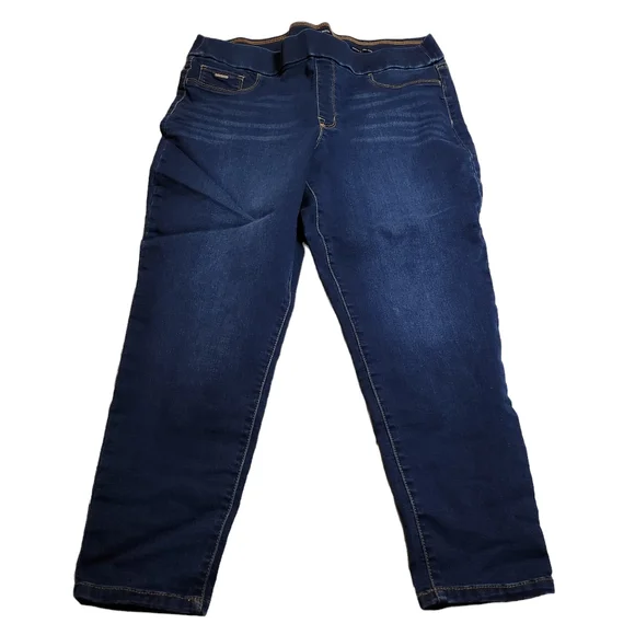 Nine West Jeans Nine West Womens Heidi Pull On Skinny Crop